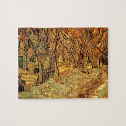 Die Straßen von Vincent van Gogh Puzzle (Horizontal)