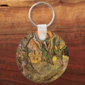 Die Straßen von Vincent van Gogh Schlüsselanhänger (Vorderseite)