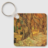 Die Straßen von Vincent van Gogh Schlüsselanhänger (Vorderseite)