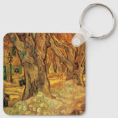 Die Straßen von Vincent van Gogh Schlüsselanhänger (Rückseite)