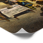 Die Straßen zum Himmel und zur Hölle Poster (Ecke)