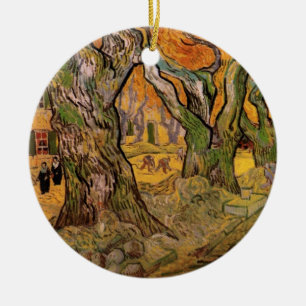 Die Straßenarbeiter von Vincent van Gogh Keramik Ornament