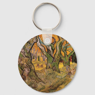 Die Straßenarbeiter von Vincent van Gogh Schlüsselanhänger