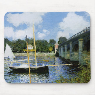 Die Straßenbrücke in Argenteuil Mousepad