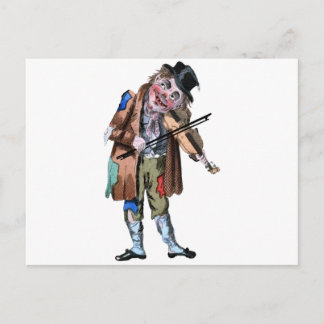 DIE STRASSENMUSIKER POSTKARTE