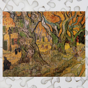 Die Straßenreparatur von Vincent van Gogh Puzzle