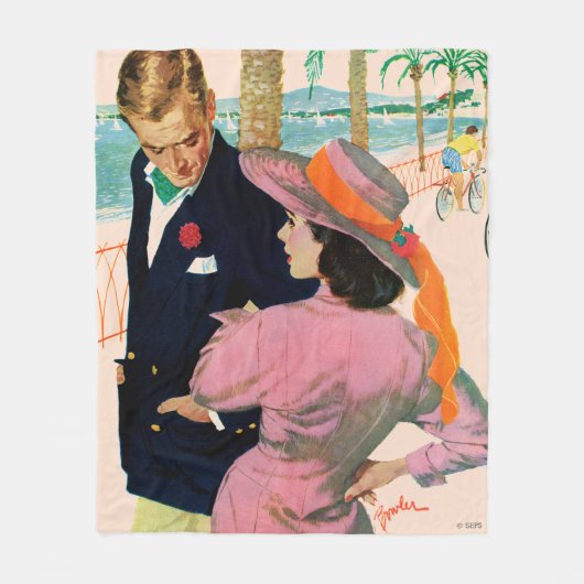 Die Strategie der Liebe Fleecedecke (Vorderseite)