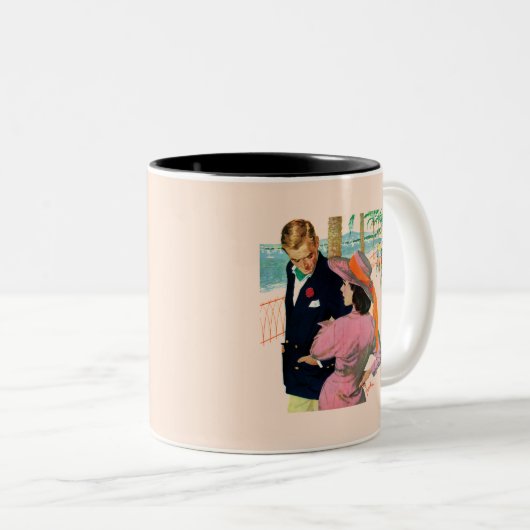 Die Strategie der Liebe Zweifarbige Tasse (VorderseiteRechts)