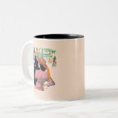 Die Strategie der Liebe Zweifarbige Tasse (Vorderseite Links)