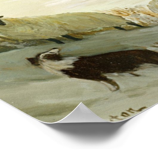 Die Stray Sheep Poster (Ecke)