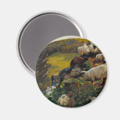 Die Strayed Sheep Magnet (Vorderseite/Rückseite)