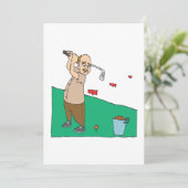 Die Strecke Einladung (Stehend Vorderseite)