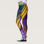 Die Streifen Leggings (Links)