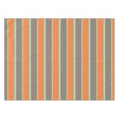 Die Streifen sind grün, grau und orange Tischdecke (Vorderseite (Horizontal))