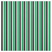 Die Streifen sind grün, leicht und schwarz. Stoff (Muster)