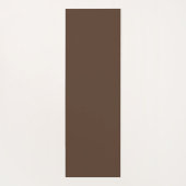 Die Streifen sind grün, schwarz und orange Yogamatte (Rückseite)