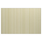 Die Streifen sind grün, tan und weiß. Stoff (Yard (91,4 cm))