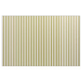 Die Streifen sind grün, tan und weiß. Stoff (Fat Quarter (45,7 x 55,9 cm))