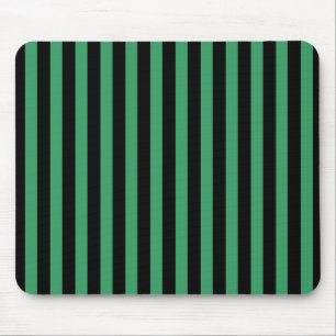 Die Streifen sind grün und schwarz Mousepad