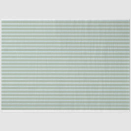 Die Streifen sind grün und türkis Seidenpapier