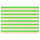 Die Streifen sind grün, weiß und orange Tischdecke (Vorderseite (Horizontal))