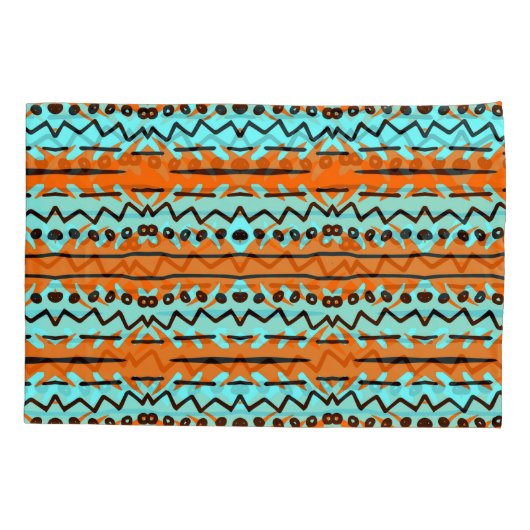 Die Streifen sind in Aquarellfarben gehalten, farb Kissenbezug (Rückseite)