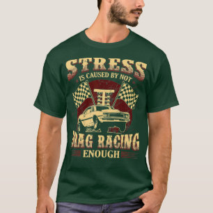 Die Stress des Mens wird dadurch verursacht, dass  T-Shirt