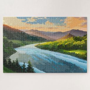 Die Stromschnellen Puzzle