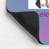 Die Strudel-Weltlogo-Mausunterlage - Blau Mousepad (Ecke)