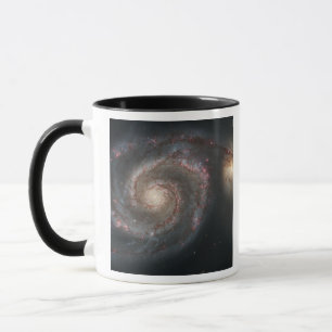 Die Strudelgalaxie (M51) und Begleitergalaxie Tasse
