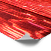 Die Struktur der Wand aus hellem rotem Holz. Holzs Poster (Ecke)