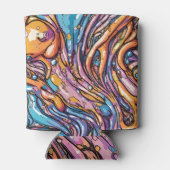 Die Struktur des Anime-Schmelzkunststoffes, lebhaf Dosenkühler (Rückseite)