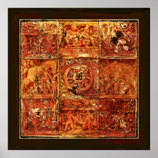 Die Stücke des Kulturerbes Poster (Vorne)