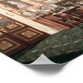 Die Studie Alexander III im Gatchina Palace Poster (Ecke)