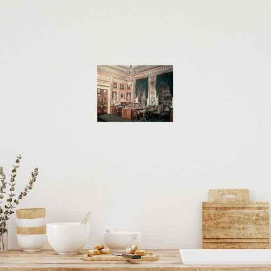 Die Studie Alexander III im Gatchina Palace Poster (Küche)
