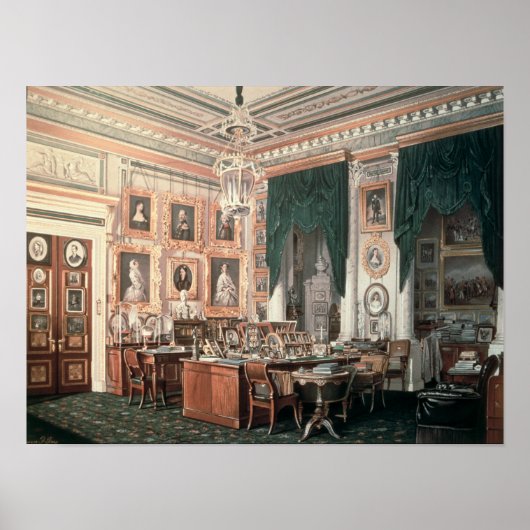 Die Studie Alexander III im Gatchina Palace Poster (Vorne)
