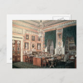 Die Studie Alexander III im Gatchina Palace Postkarte (Vorne/Hinten)