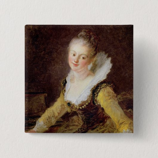 Die Studie oder das Lied, c.1769 Button (Vorderseite)