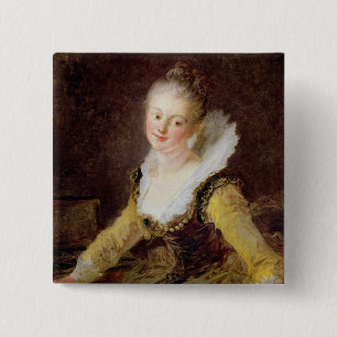 Die Studie oder das Lied, c.1769 Button
