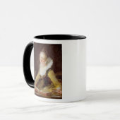 Die Studie oder das Lied, c.1769 Tasse (Vorderseite Links)