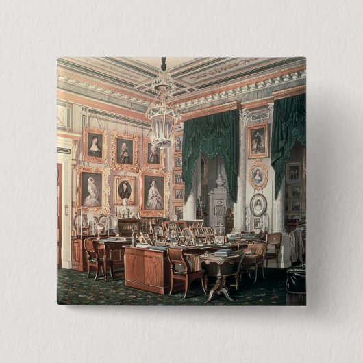 Die Studie von Alexander III an Gatchina Palast Button (Vorderseite)