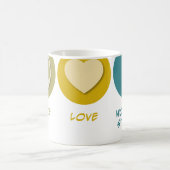Die Studien der FriedensLiebe-Frauen Kaffeetasse (Mittel)