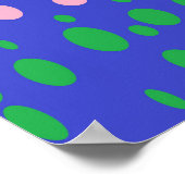 Die Stunde für Mädchen Power Spaß gefärbt angenehm Poster (Ecke)