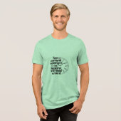 die Stunde Tri-Blend Shirt (Vorderseite voll)