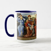 Die Stunden von Präraffaelit Edward Burne-Jones Tasse (Links)