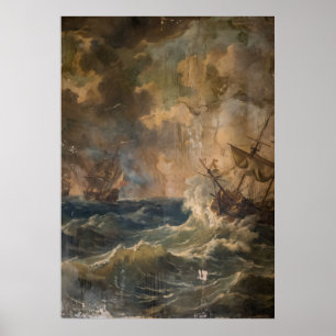 Die Sturm Küste der Ahnen Wandkunst Poster