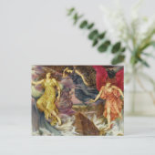 Die Sturmgeister von Evelyn de Morgan Postcard Postkarte (Stehend Vorderseite)