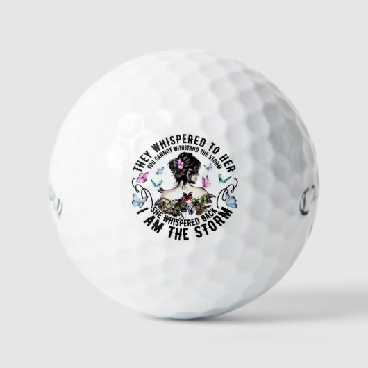 Die Sturmgolfsäle Golfball (Vorderseite)