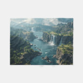 Die Sublime-Refugium Blanket Fleecedecke (Vorderseite (Horizontal))
