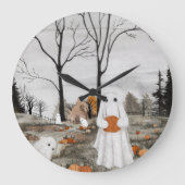 Die Suche Große Wanduhr (Vorderseite)